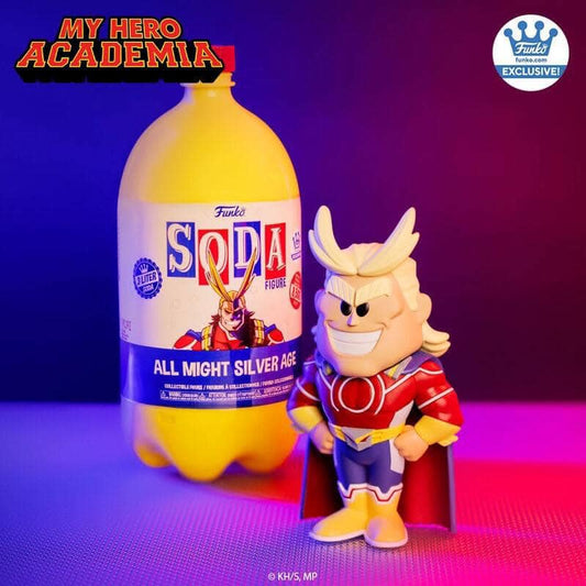 My Heroe Academia 3L Soda  All Might Silver Age Exclusive