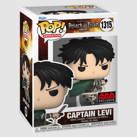 AAA exclusive Captain Levi Funko POP!
