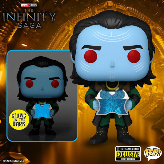 EE exclusive GITD Frost Giant Loki Funko POP