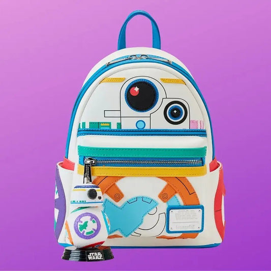 Funko X Loungefly Exclusive Star Wars BB-8 Pride Pop! and Bag Bundle