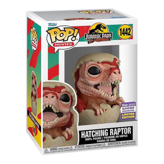 Movies: Jurassic Park 30th Anniversary: Hatching Raptor (2023 Summer Convention Exclusive)