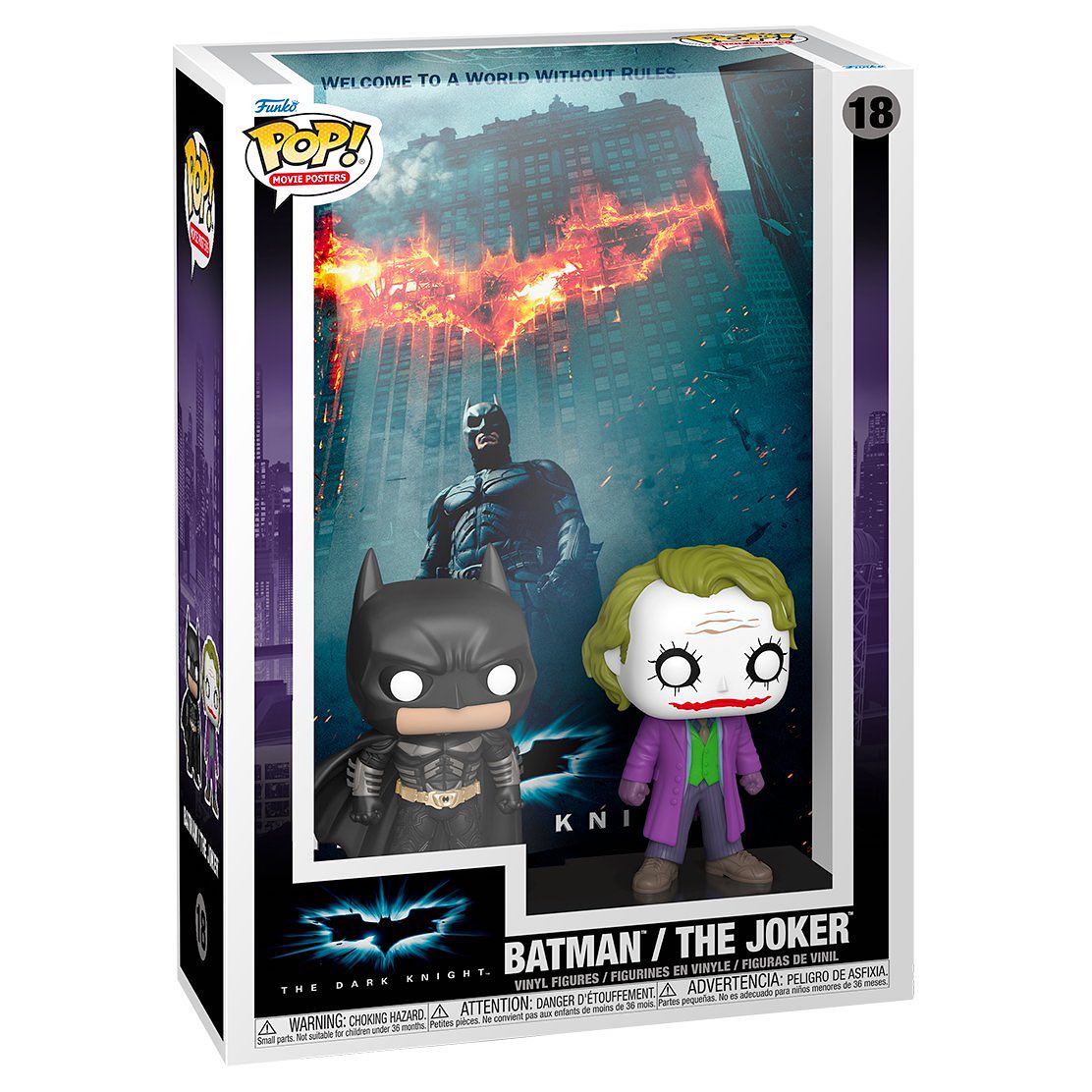Batman: The Dark Knight Pop! Movie Poster Figure with Case