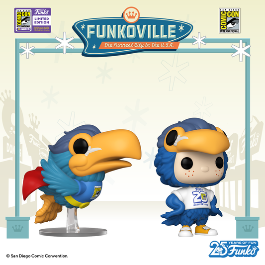 Ad-Icons : Pop! Freddy Funko as Toucan (2023 Summer Convention Exclusive)