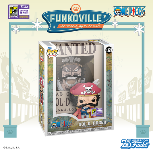 Animation: One Piece: Gol D. Roger (Wanted Poster) (2023 SDCC Summer Convention Exclusive)