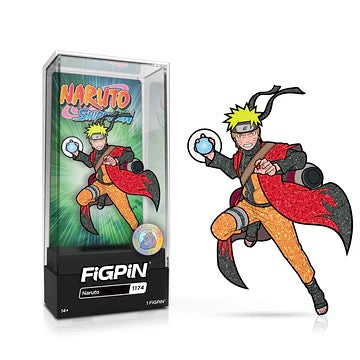 NARUTO GLITTER GLOW IN THE DARK FIGPIN #1174 PLASTIC EMPIRE EXCLUSIVE LE 1000