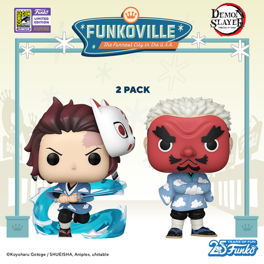 Animation: Demon Slayer: Tanjiro Kamado & Sakonju Urokodaki (2-Pack) (2023 SDCC Summer Convention Exclusive)