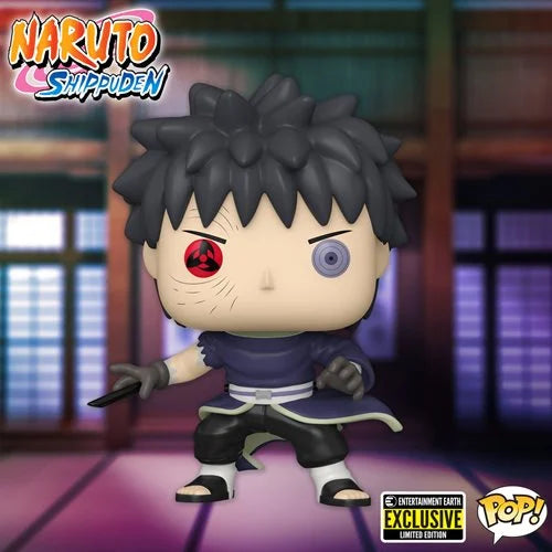 Naruto Obito Uchiha Unmasked Pop! Vinyl Figure - Entertainment Earth Exclusive