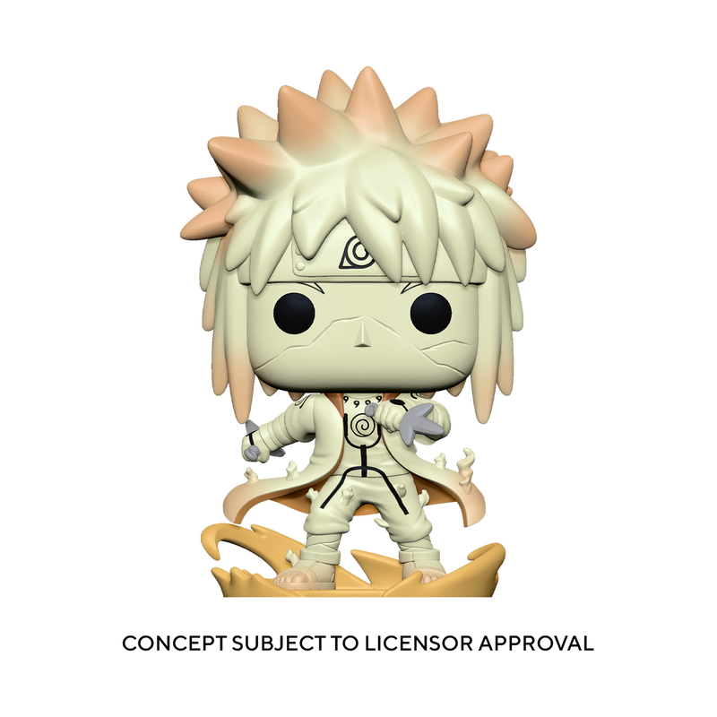 NARUTO SHIPPUDEN POP! MINATO NAMIKAZE (NINE TAIL CHAKRA MODE) Funko Shop Exclusive