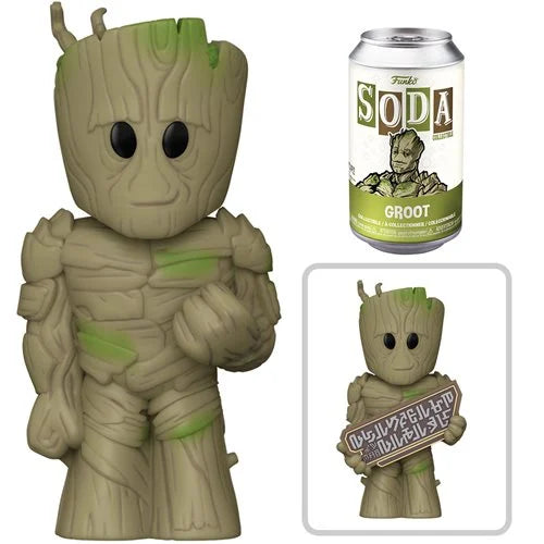 Guardians of the Galaxy Volume 3 Groot Soda Vinyl Figure - Chance Of Chase