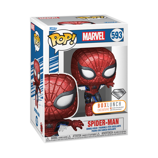 MARVEL POP! SPIDER-MAN (DIAMOND) (BOXLUNCH EXCLUSIVE)