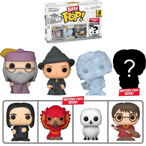 Harry Potter Dumbledore Bitty Pop! Mini-Figure 4-Pack