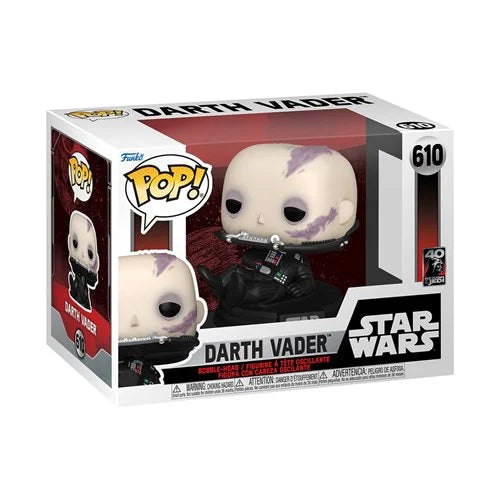 Star Wars: Return of the Jedi 40th Anniversary Darth Vader (unmasked) Pop! Vinyl Figure