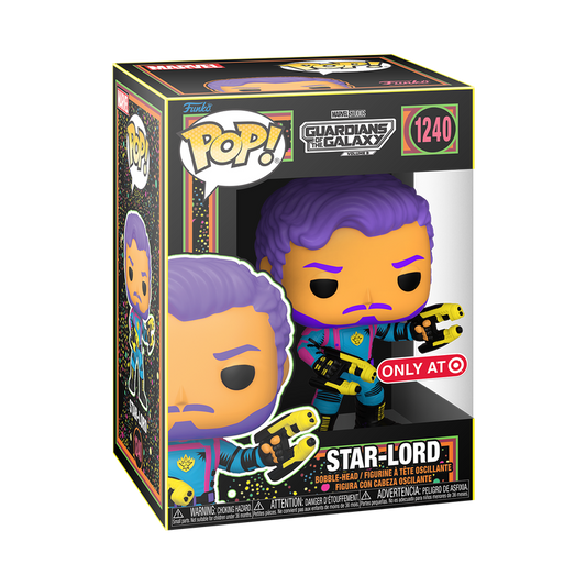 MARVEL POP! STAR-LORD (BLACK LIGHT)