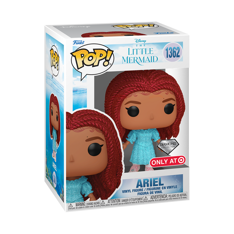 DISNEY POP! ARIEL IN BLUE DRESS (DIAMOND)