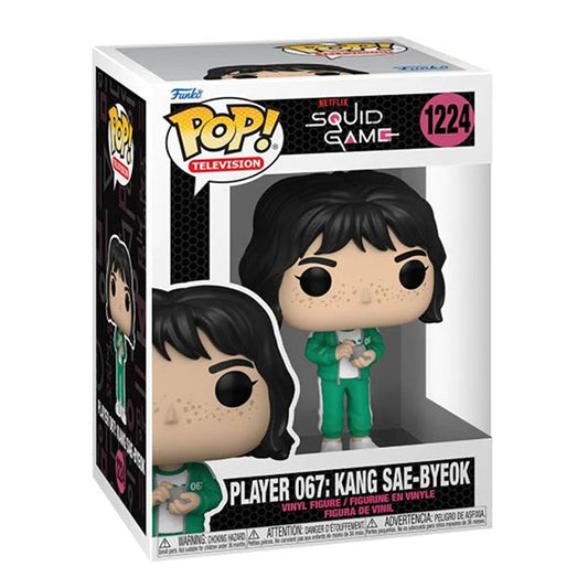 Funko Pop Vinyl Squid Game 1224 Player 067 Kang Sae-Byeok