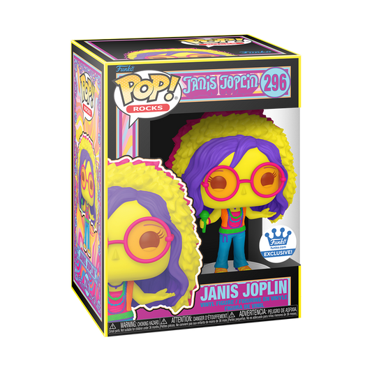 JANIS JOPLIN POP! JANIS JOPLIN (BLACK LIGHT)