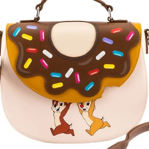 Chip and Dale Donut Snatchers Crossbody Purse
