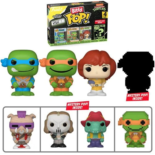 Teenage Mutant Ninja Turtles Comics Leonardo Bitty Pop! Mini-Figure 4-Pack
