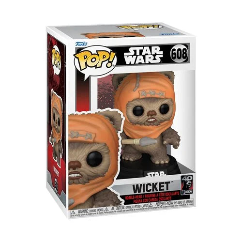 Star Wars: Return of the Jedi 40th Anniversary Wicket Pop! Vinyl Figure