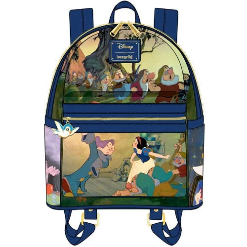 Snow White Film Scenes Mini-Backpack