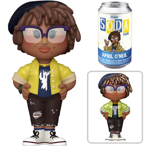 Teenage Mutant Ninja Turtles April O'Neil Soda Vinyl Figure (Chance Of Chase)