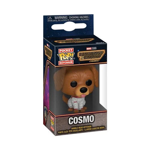 Guardians of the Galaxy Volume 3 Cosmo Pocket Pop! Key Chain