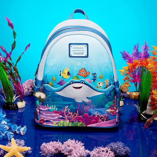 Loungefly Disney: Finding Nemo - Nemo and Friends Wallet + Backpack - Amazon Exclusive