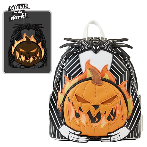The Nightmare Before Christmas Jack Skellington Light-Up Pumpkin Head Mini-Backpack