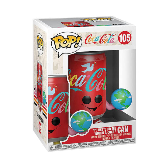 Funko Pop ! - « I’D LIKE TO BUY THE WORLD A COKE » CANETTE - Coca-Cola - 105