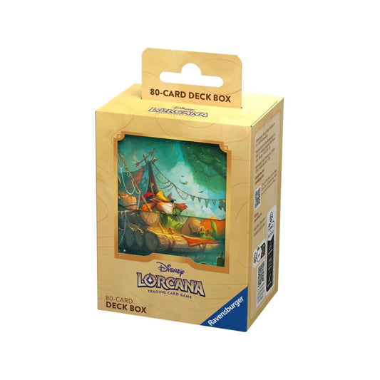 Disney Lorcana: Into the Inklands - Deck Box 80ct - Robin Hood