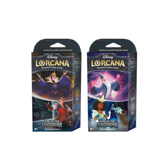 Disney Lorcana: Rise of the Floodborn - Starter Deck Bundle