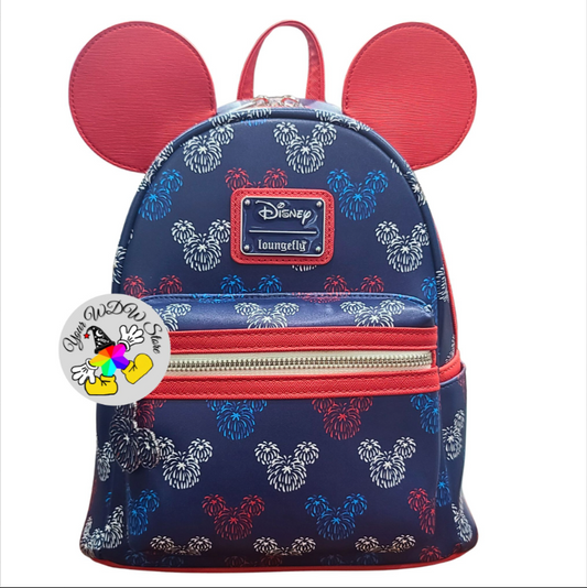 Disney Loungefly Mini Backpack - Americana Wishes - Exclusive