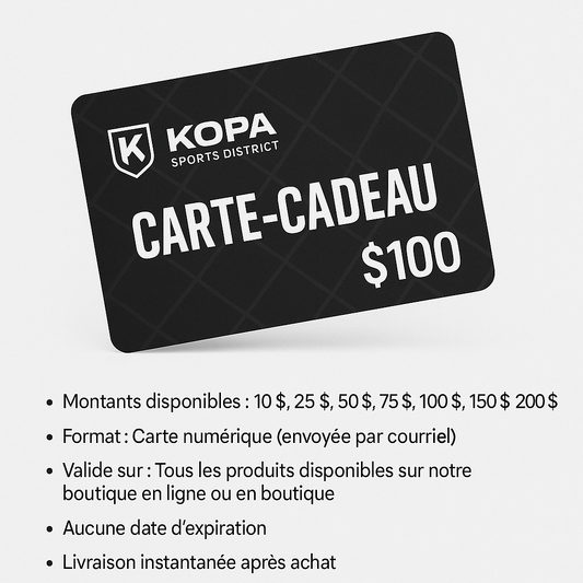 Carte-Cadeau Kopa Sports District