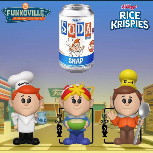 Ad Icon’s Rice Crispies Snap! Crackle! Pop! Funko Soda (SDCC 2023 Exclusive)