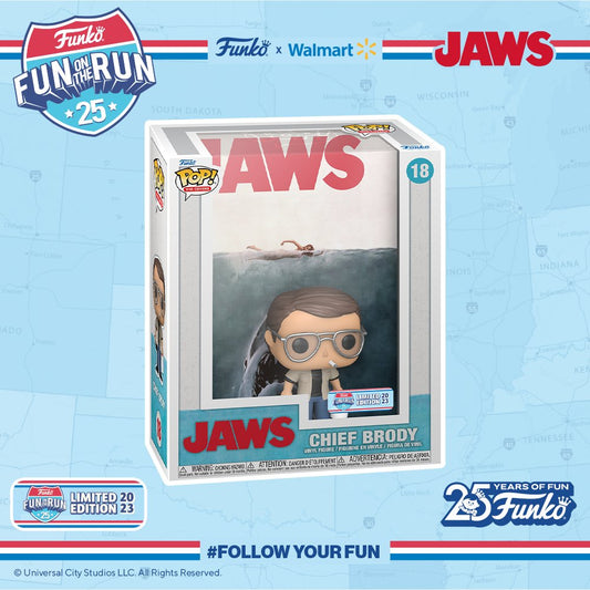 Fun on the Run Pop! VHS Cover of Jaws Pop!