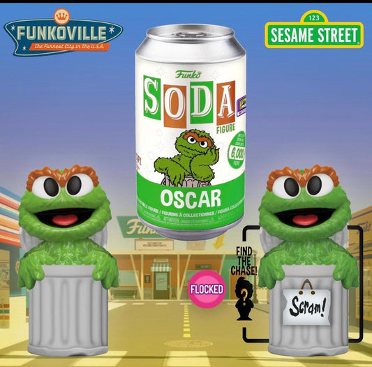 Sesame Street ; Oscar the Grouch Funko Soda (2023 Summer Convention Exclusive)