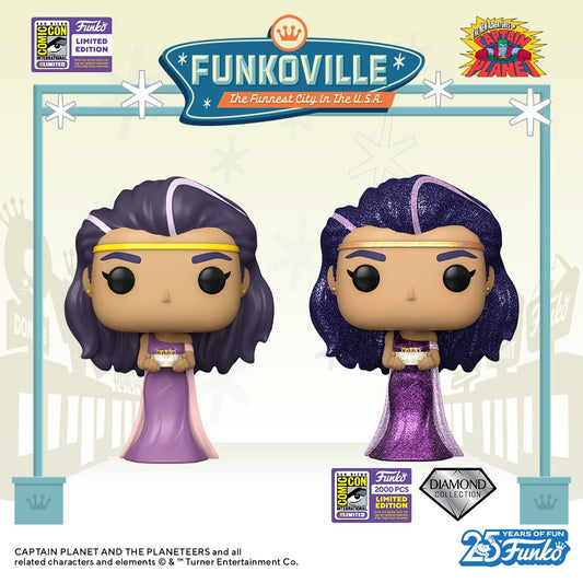 Movies ; Captain Planet - Gaia Funko Pop! (2023 Summer Convention Exclusive)