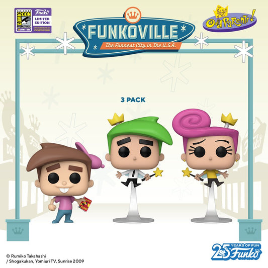 Movies ;  Fairly Odd Parents - Timmy Turner (3-PACK) (2023 Summer Convention Exclusive)