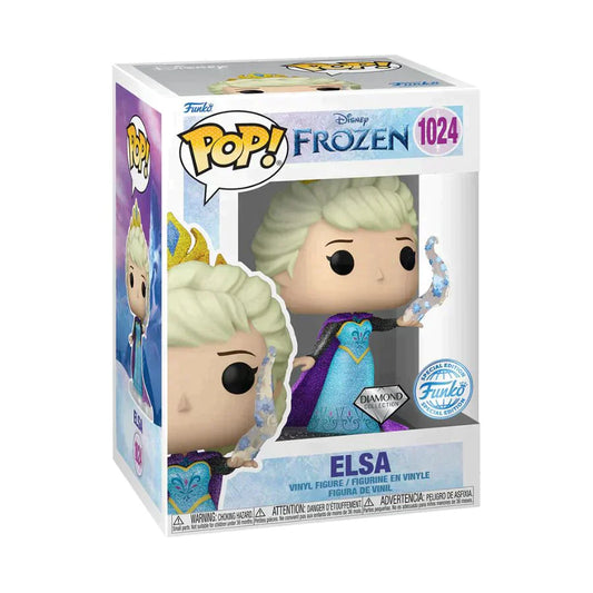 Disney Princess - Elsa Ultimate Glitter US Exclusive Pop! Vinyl - SE Sticker