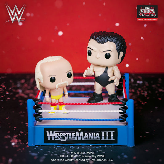 Funko POP! WWE: Hulk Hogan & Andre The Giant (Target Exclusive)(TARGETCON 2023)