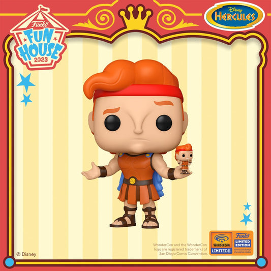 WonderCon 2023 Reveals: Disney's Hercules w/ Funko Pop