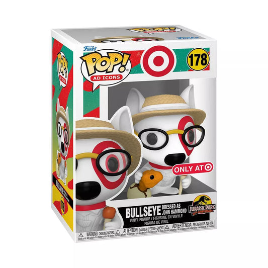 Funko POP! Ad Icons: Target - Bullseye Dressed as John Hammond (Target Exclusive)