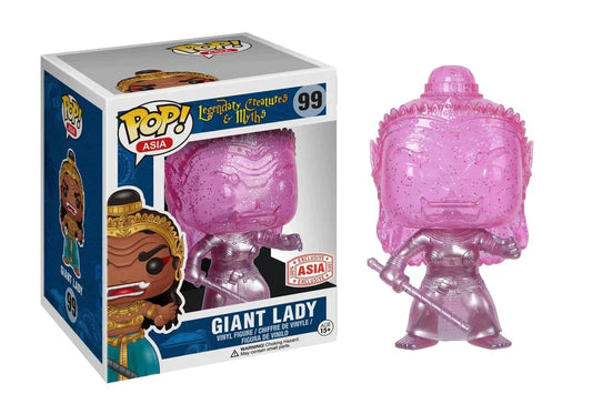 Giant Lady (Glitter Pink) - Legendary Creatures & Myths POP! Asia Exclusive Vinyl