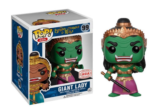 Giant Lady (Green) - Legendary Creatures & Myths POP! Asia Exclusive Vinyl