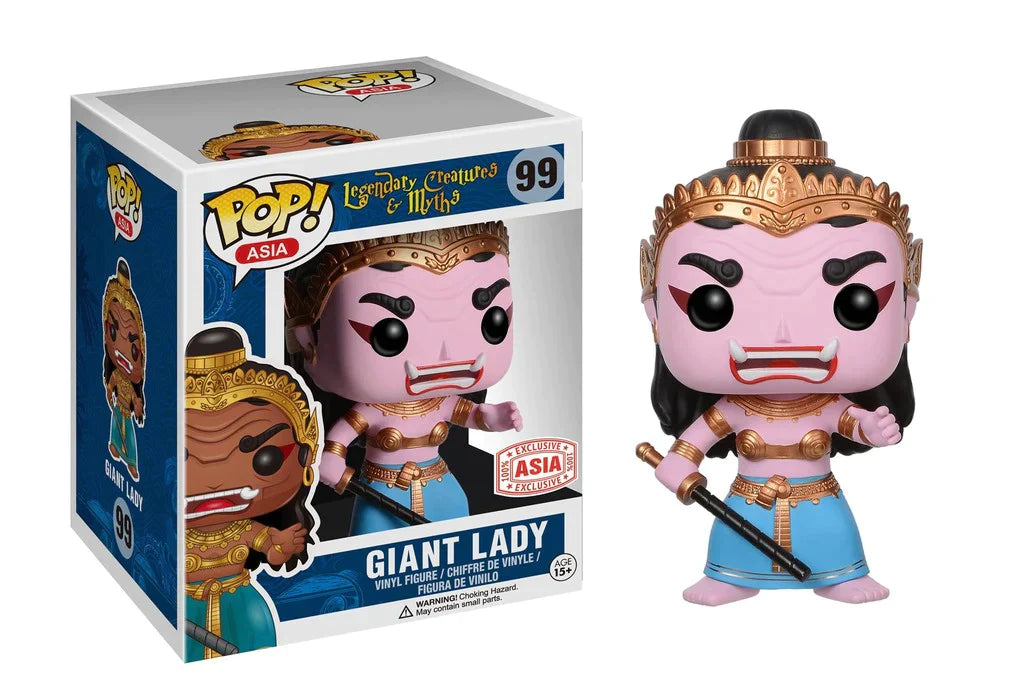 Giant Lady (Light Pink) - Legendary Creatures & Myths POP! Asia Exclusive Vinyl