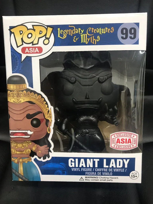 Giant Lady (Matte Black) - Legendary Creatures & Myths POP! Asia Exclusive Vinyl