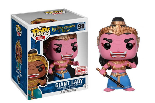 Giant Lady (Pink) - Legendary Creatures & Myths POP! Asia Exclusive Vinyl