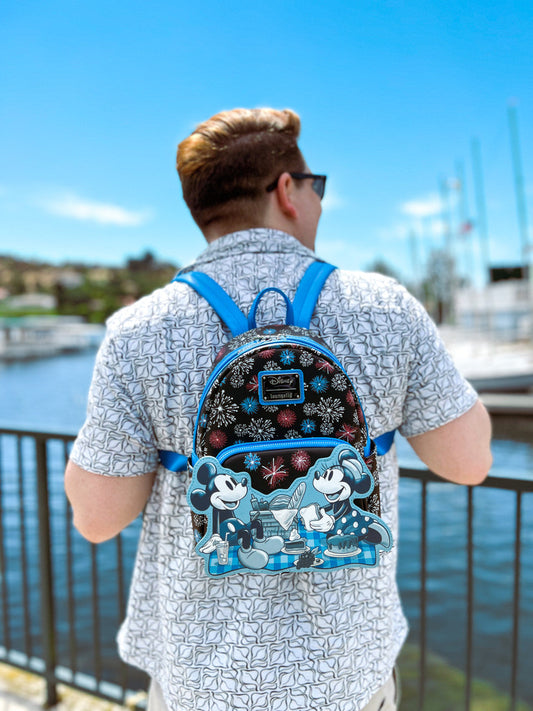 Loungefly Disney Mickey Fireworks Mini Backpack