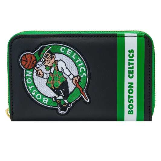 LF NBA BOSTON CELTICS PATCH ICONS ZIPAROUND WALLET
