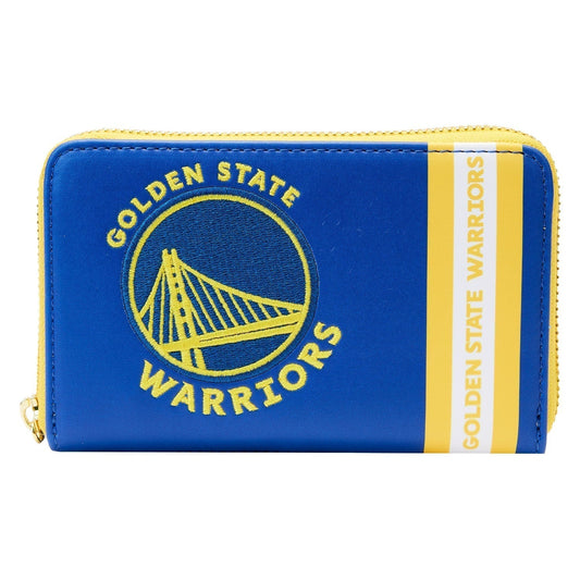 LF NBA GOLDEN STATE WARRIORS PATCH ICONS ZIPAROUND WALLET